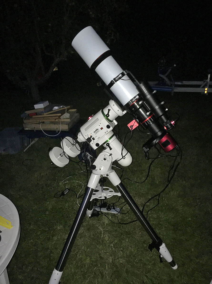 TS Optics SDQ121 & caméra ZWO ASI 6200MM Pro